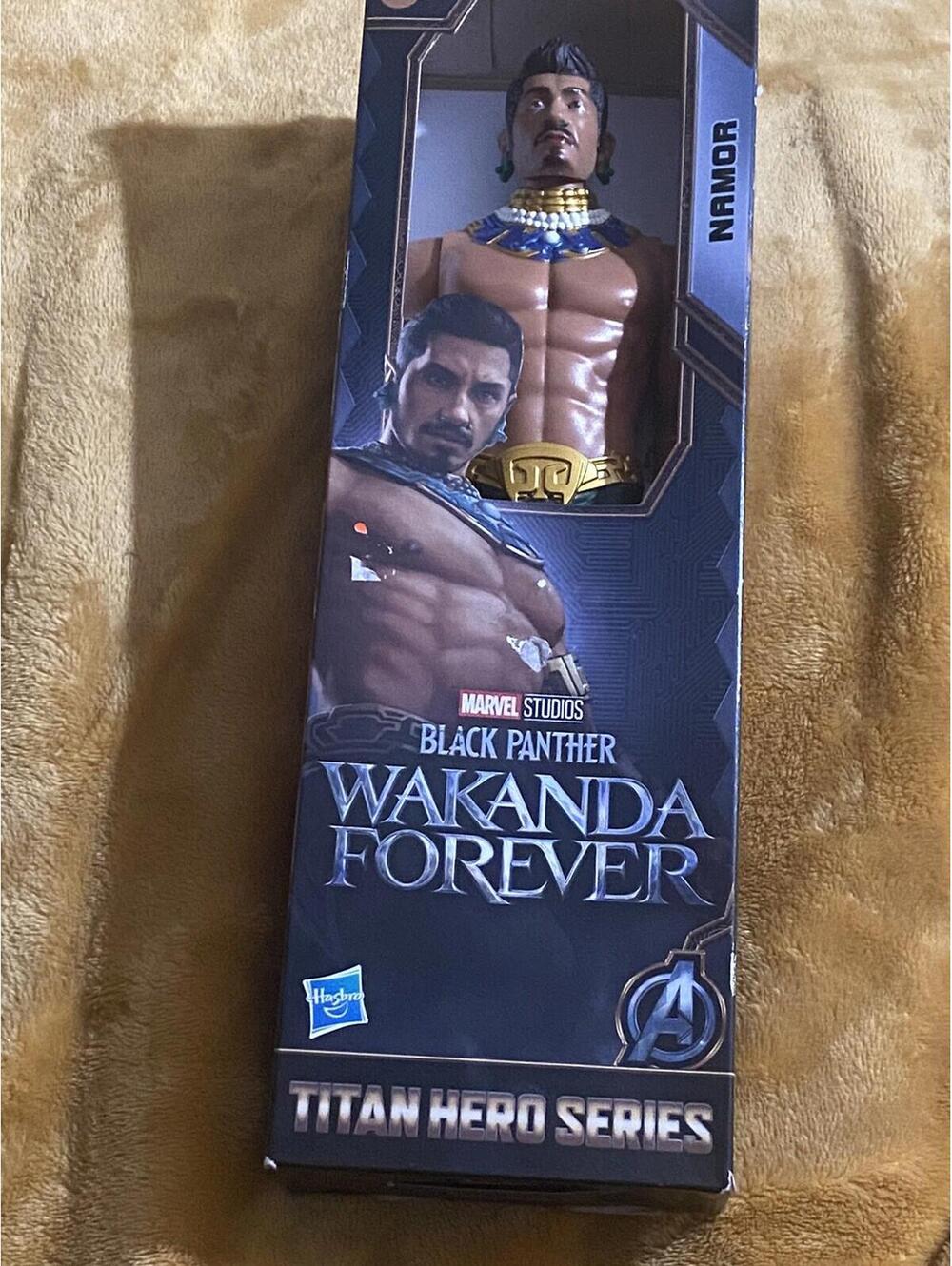 Black Panther Wakanda Forever Namor Action Figure Titan Hero